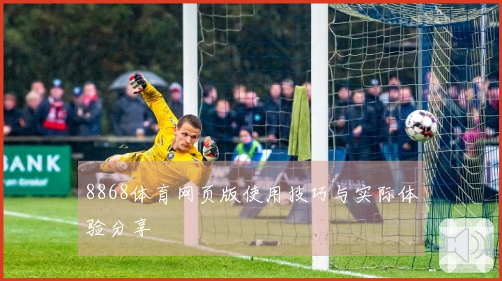 8868体育网页版使用技巧与实际体验分享